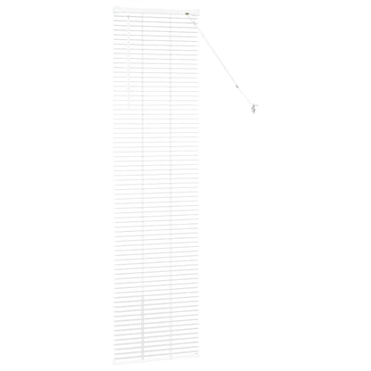 Venetian Blinds Height Adjustable White 175 x 50 cm Aluminium