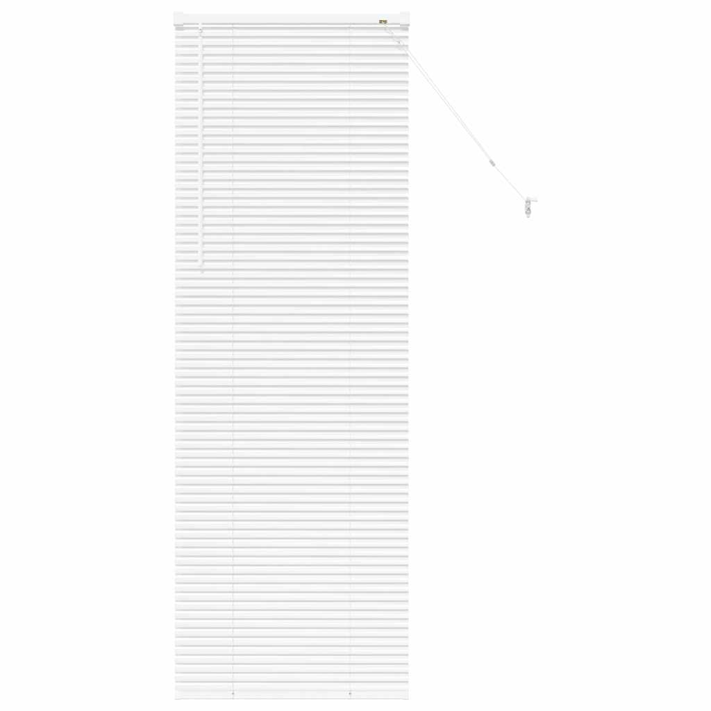 Venetian Blinds Height Adjustable White 175 x 55 cm Aluminium