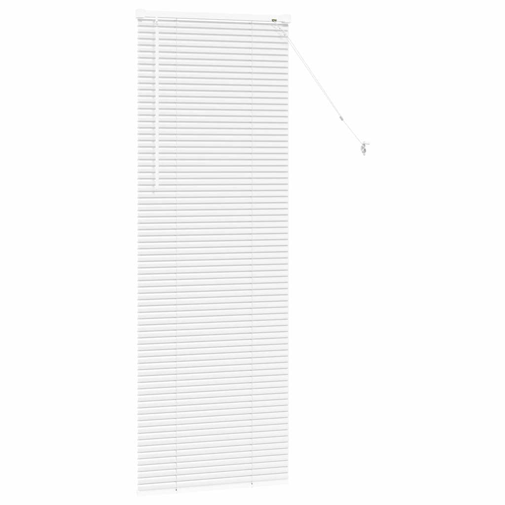 Venetian Blinds Height Adjustable White 175 x 65 cm Aluminium