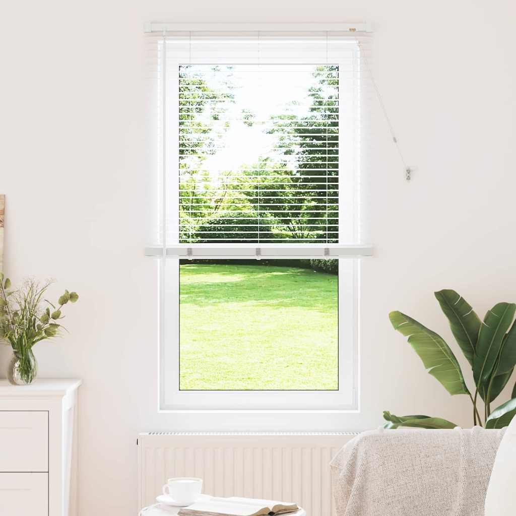 Venetian Blinds Height Adjustable White 175 x 70 cm Aluminium