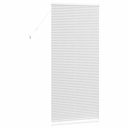 Venetian Blinds Height Adjustable White 175 x 70 cm Aluminium