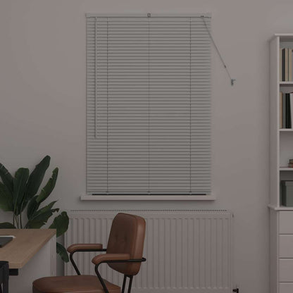 Venetian Blinds Height Adjustable White 175 x 85 cm Aluminium