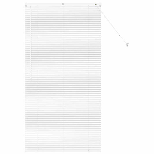 Venetian Blinds White 175 x 90 cm Aluminium