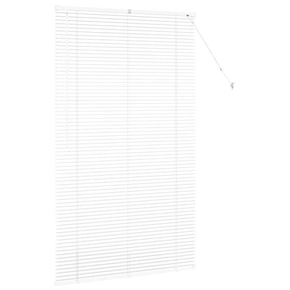 Venetian Blinds Height Adjustable White 175 x 105 cm Aluminium