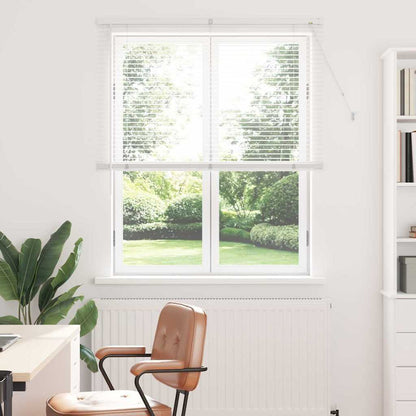 Venetian Blinds Height Adjustable White 175 x 115 cm Aluminium
