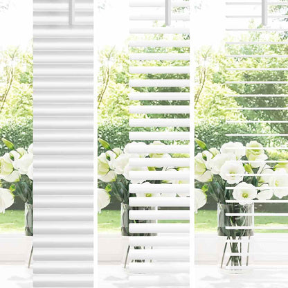 Venetian Blinds Height Adjustable White 175 x 120 cm Aluminium
