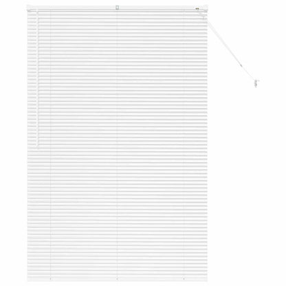 Venetian Blinds Height Adjustable White 175 x 120 cm Aluminium