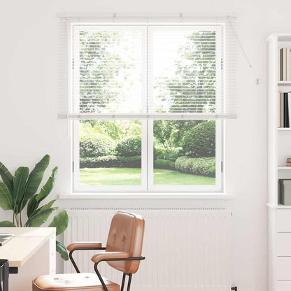 Venetian Blinds Height Adjustable White 175 x 135 cm Aluminium