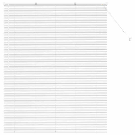 Venetian Blinds White 175 x 145 cm Aluminium