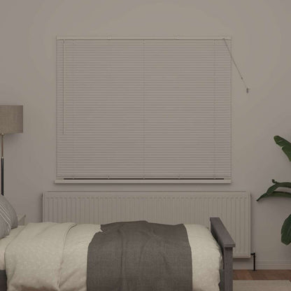 Venetian Blinds Height Adjustable White 175 x 160 cm Aluminium
