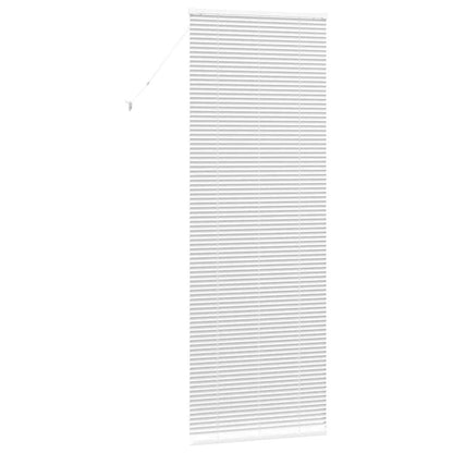 Venetian Blinds Height Adjustable White 220 x 75 cm Aluminium