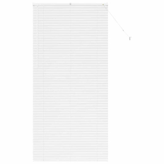 Venetian Blinds White 220 x 100 cm Aluminium