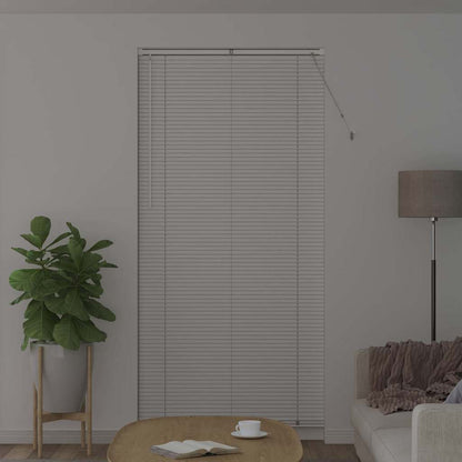 Venetian Blinds Height Adjustable White 220 x 105 cm Aluminium