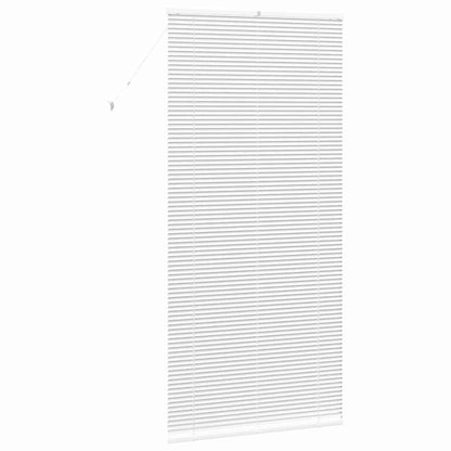 Venetian Blinds Height Adjustable White 220 x 105 cm Aluminium