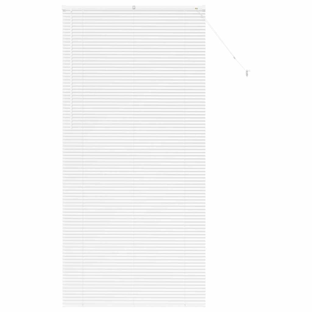 Venetian Blinds Height Adjustable White 220 x 105 cm Aluminium