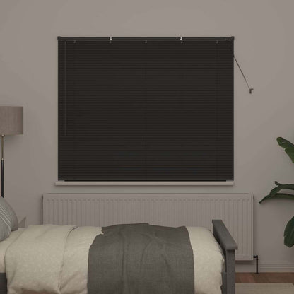 Venetian Blinds Manual Dark Grey 130 x 155 cm Aluminium