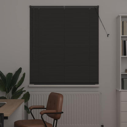 Venetian Blinds Manual Dark Grey 175 x 120 cm Aluminium