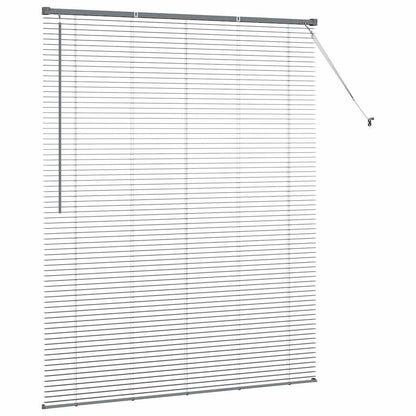 Venetian Blinds Manual Dark Grey 175 x 145 cm Aluminium