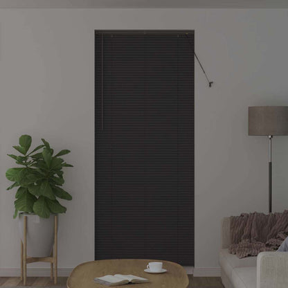Venetian Blinds Manual Dark Grey 220 x 95 cm Aluminium