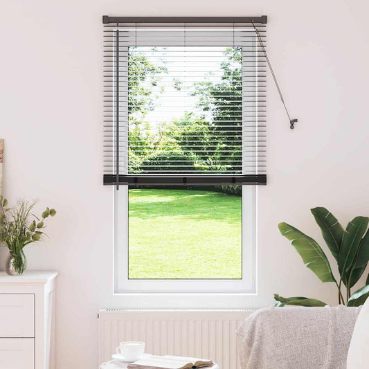Venetian Blinds Black 175 x 70 cm Aluminium
