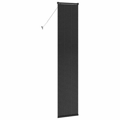 Venetian Blinds Height Adjustable Black 220 x 50 cm Aluminium