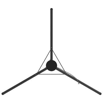 Campfire Tripod Black 92 x 92 x 191.5 cm Steel