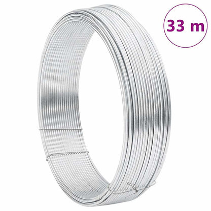Fence Binding Wire Silver 33 m Hot dip galvanized wire