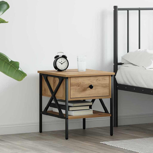 Bedside Cabinet Artisan oak 40 x 42 x 45 cm