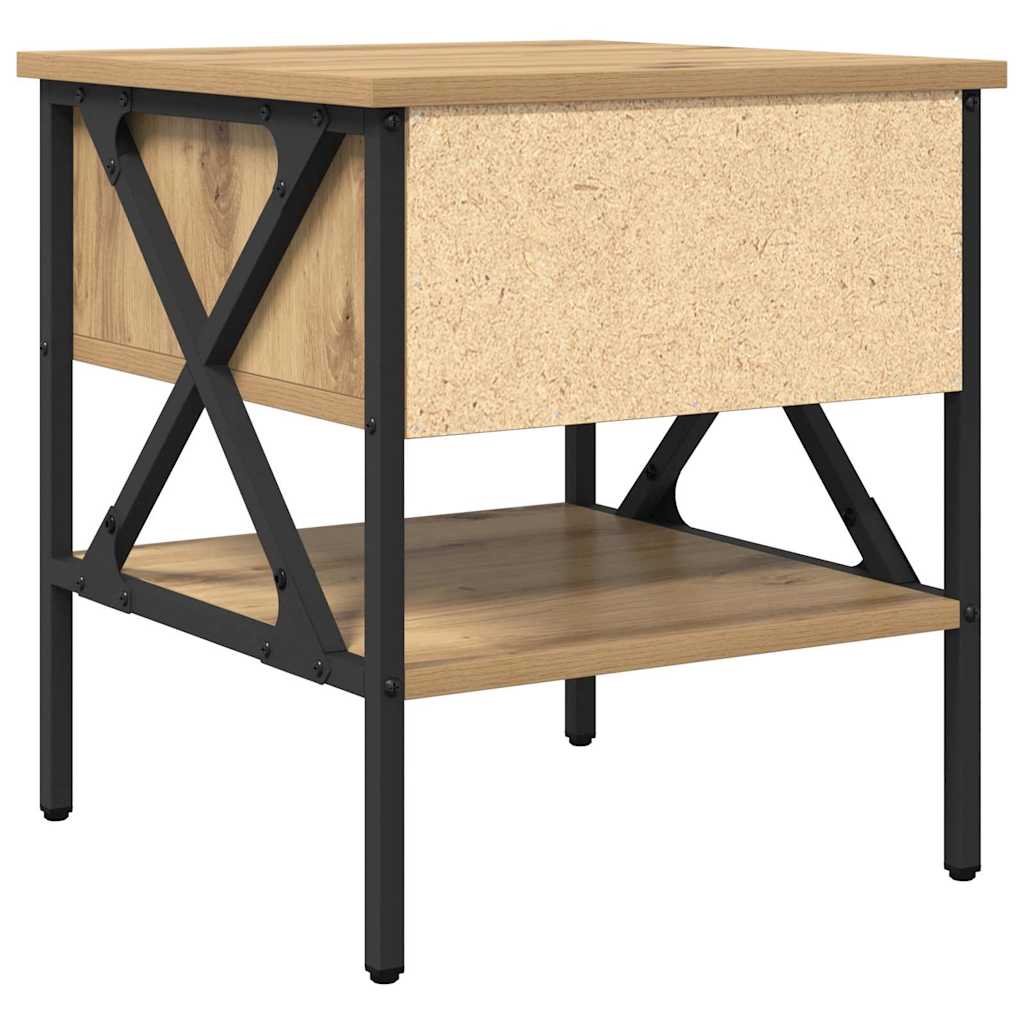 Bedside Cabinet with Drawer Artisan oak 40 x 42 x 45 cm