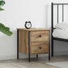 Bedside Cabinet Artisan Oak 40x42x50 cm Engineered Wood
