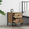 Bedside Cabinet Artisan Oak 40x42x50 cm Engineered Wood
