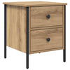 Bedside Cabinet Artisan Oak 40x42x50 cm Engineered Wood