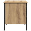 Bedside Cabinet Artisan Oak 40x42x50 cm Engineered Wood