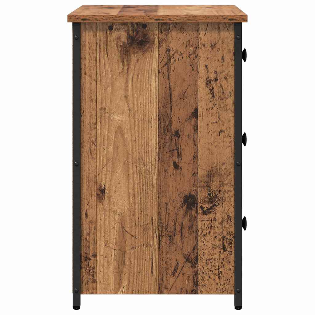 Bedside Cabinet 2 pcs Brown 40 x 36 x 60 cm Solid Reclaim Wood