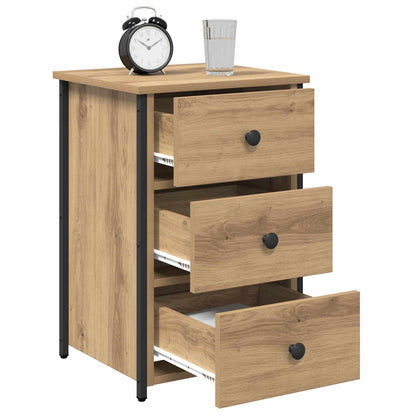 Bedside Cabinet 2 pcs Brown 40 x 36 x 60 cm Solid Reclaim Wood