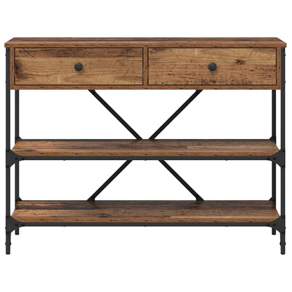 Console Table with Drawer with Shelf Other Old wood