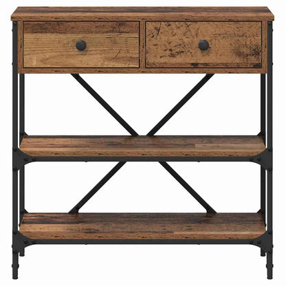 Console Table with Drawer with Shelf Other Old wood