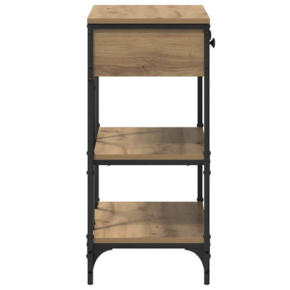 Console Table Brown 75 x 34.5 x 75 cm Wood