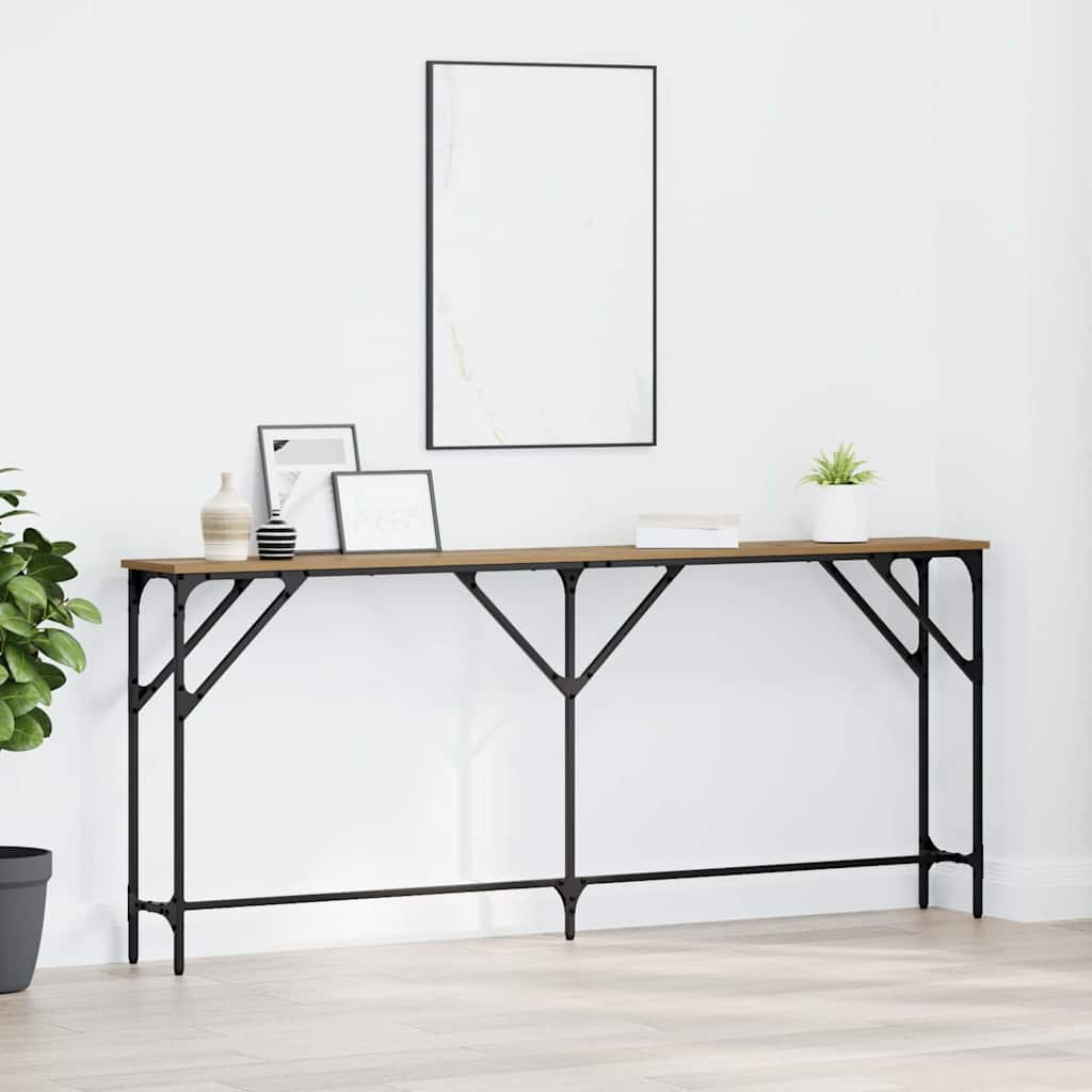 Console Table Artisan oak 180 x 23 x 75 cm