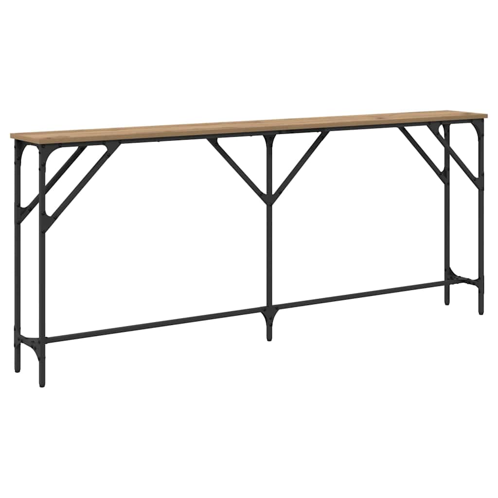 Console Table Artisan oak 180 x 23 x 75 cm