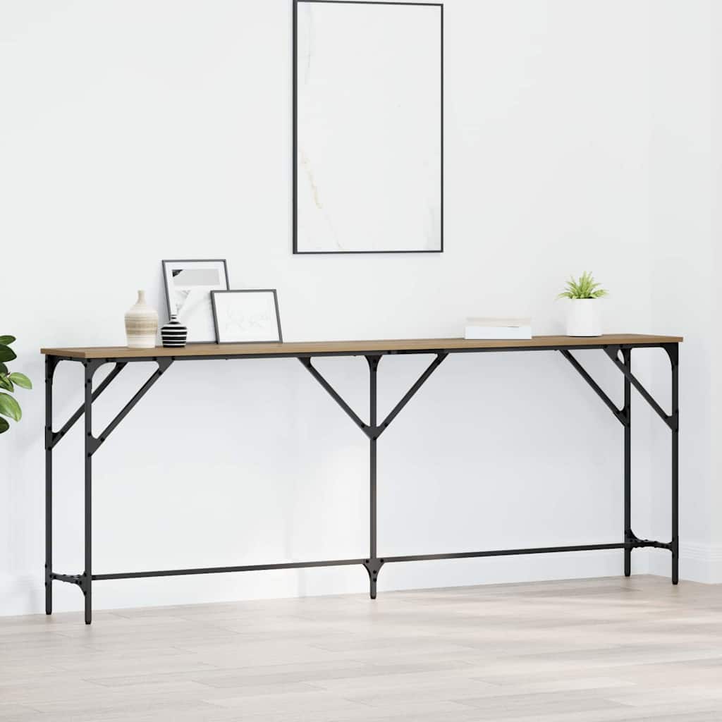 Console Table Artisan oak 200 x 29 x 75 cm
