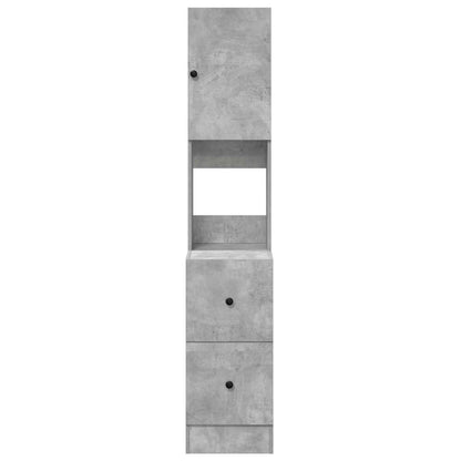 Kitchen Cabinet with Door Grey 35 x 50 x 180 cm Engineered wood