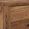 Shoe Cabinet Old Wood 100.5x28x100 cm Engineered Wood