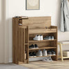 Shoe Cabinet Artisan Oak 100.5x28x100 cm Engineered Wood