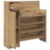 Shoe Cabinet Artisan Oak 100.5x28x100 cm Engineered Wood