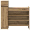 Shoe Cabinet Artisan Oak 100.5x28x100 cm Engineered Wood