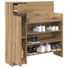 Shoe Cabinet Artisan Oak 100.5x28x100 cm Engineered Wood