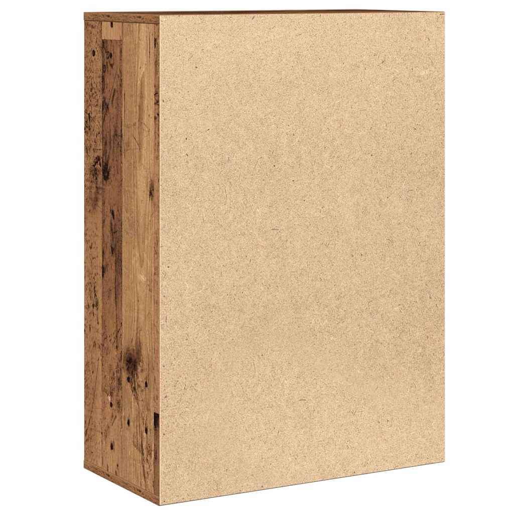 Sideboard with Drawer Old Wood 60 x 30 x 84 cm Engineered Wood
