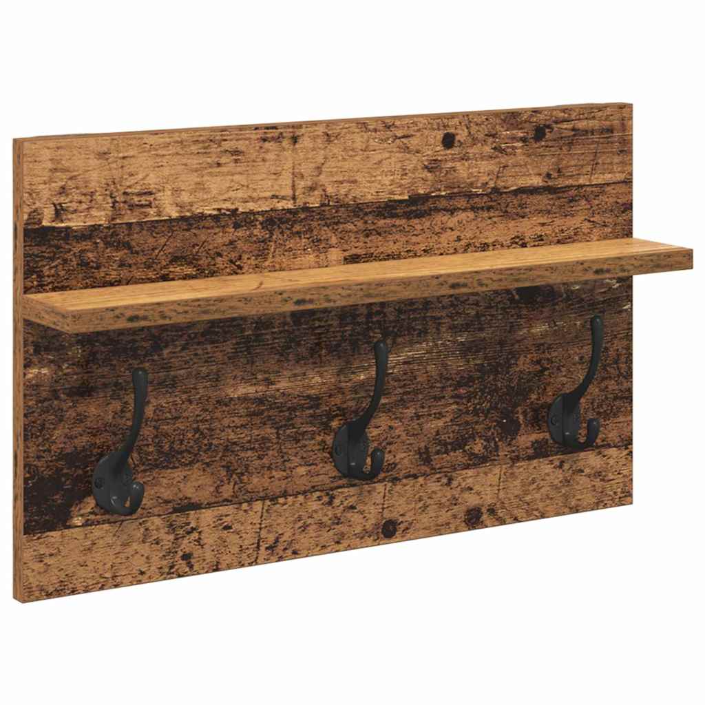 Hallway Furniture Set Old Wood 90 x 31 x 46.5 cm