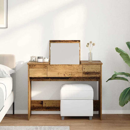 Dressing Table Old wood 100 x 45 x 76 cm Engineered Wood